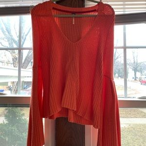 Free People Bell Sleeved Sweater